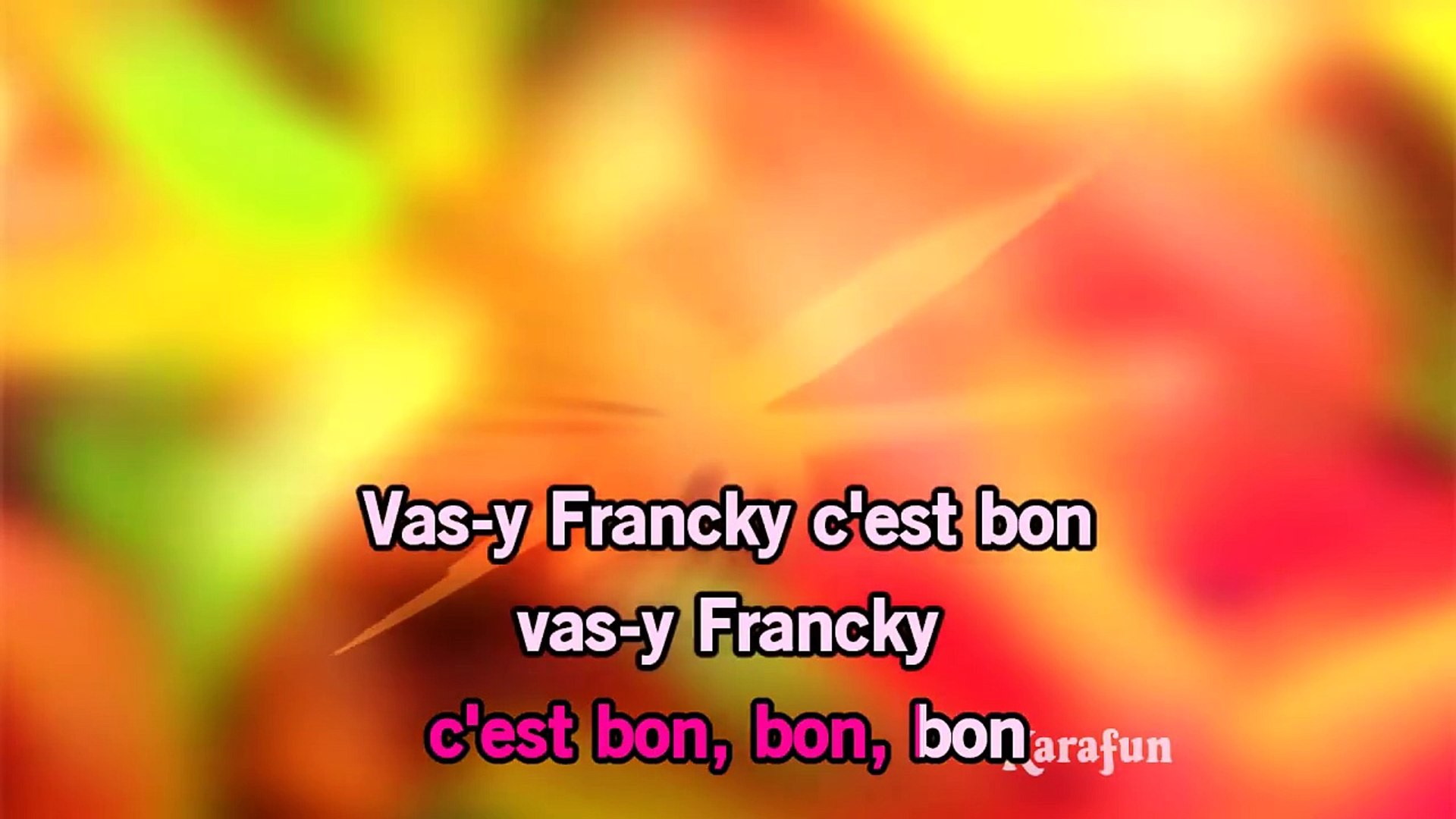 Karaoké Fruit de la passion (Vas-y Francky c'est bon) - Francky Vincent * -  video Dailymotion