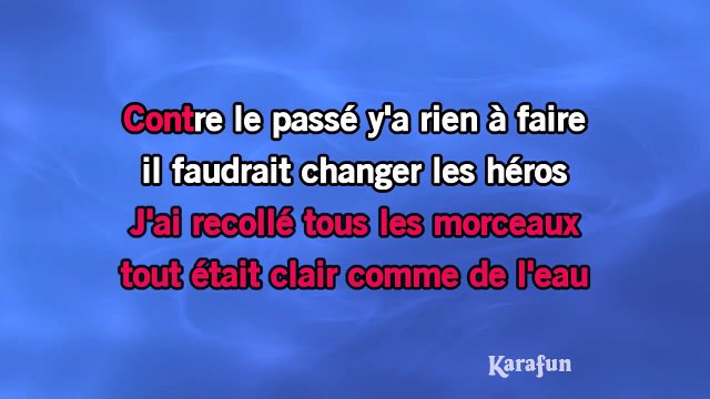 Karaoké Tous les cris, les SOS - Lena Kann *