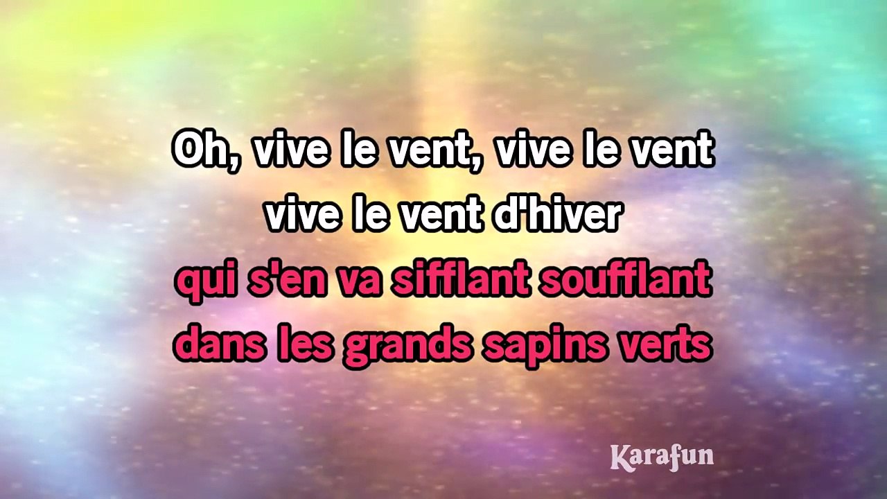 Karaoké Vive le vent - Henri Salvador *