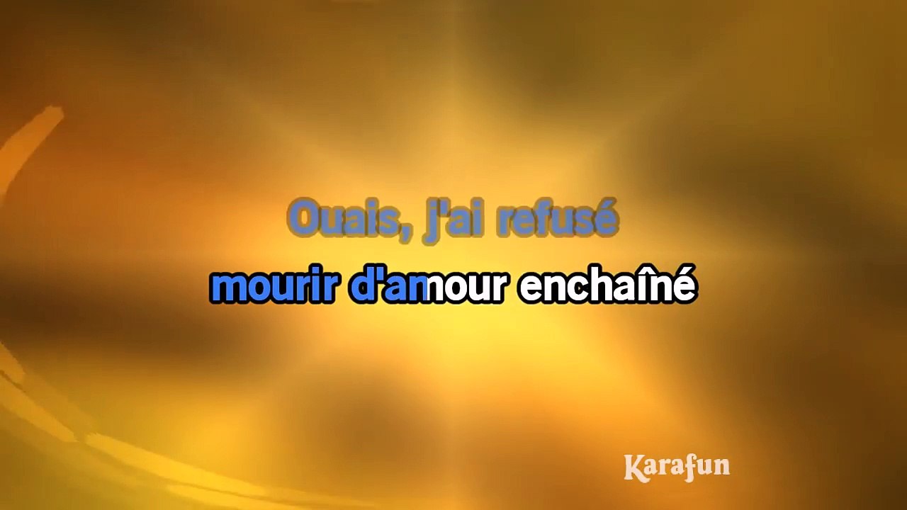 Karaoké Gabrielle - Johnny Hallyday *