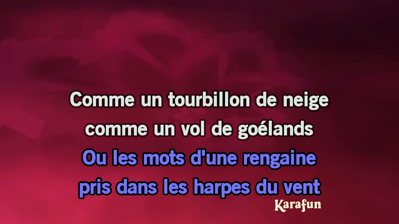 Karaoké Les moulins de mon coeur - Grégory Lemarchal *