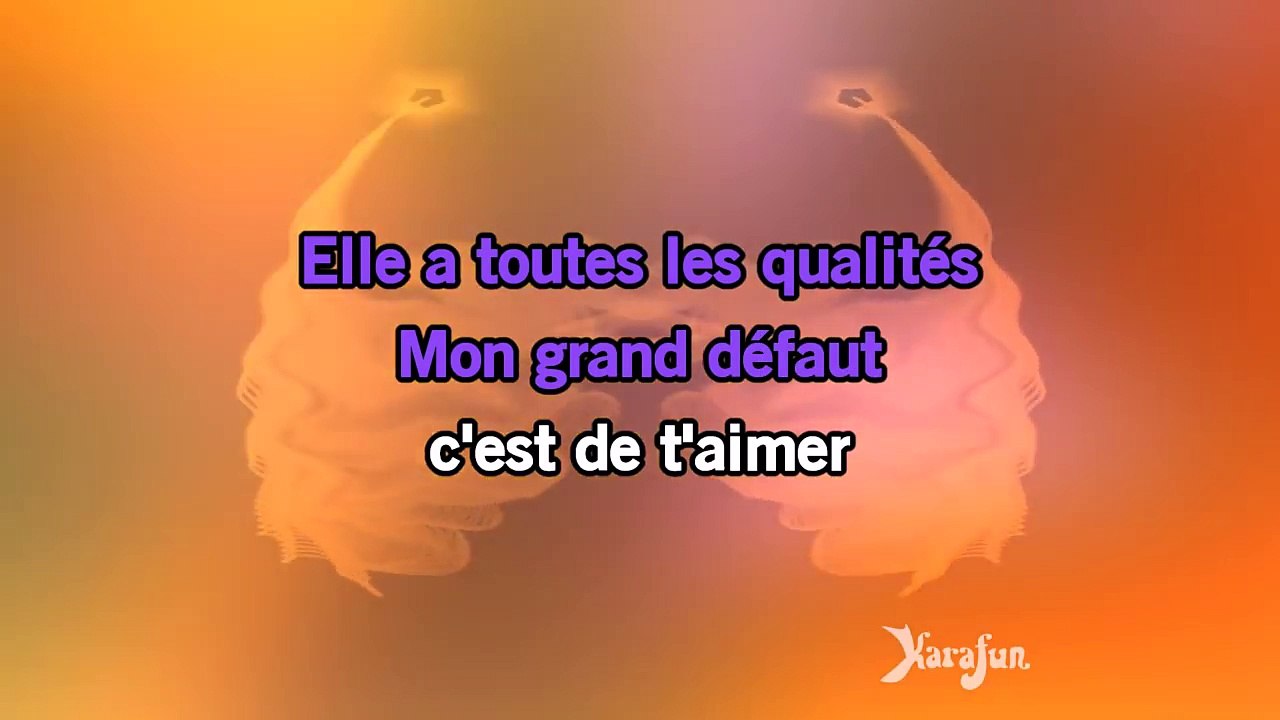 Karaoké Arrête, arrête... (Demain tu te maries) - Patricia Carli *