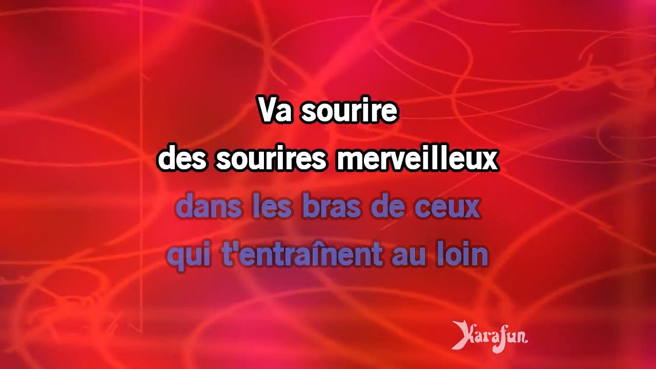 Karaoké Garde-moi la dernière danse - Eddy Mitchell *