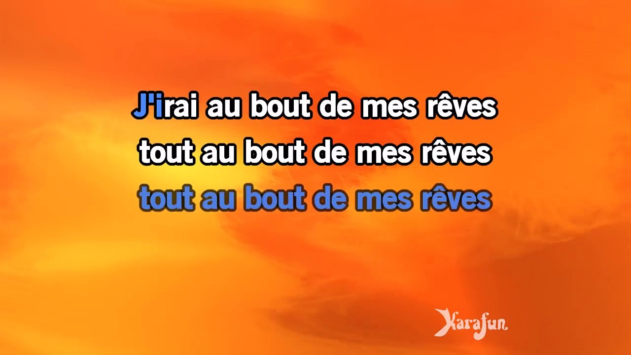 Karaoké Au bout de mes rêves JeanJacques Goldman * video Dailymotion