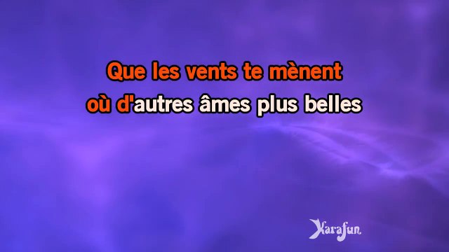 Karaoké Puisque tu pars - Jean-Jacques Goldman *