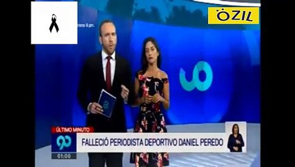 Falleció en periodista Daniel Peredo amigo suyo LLORA