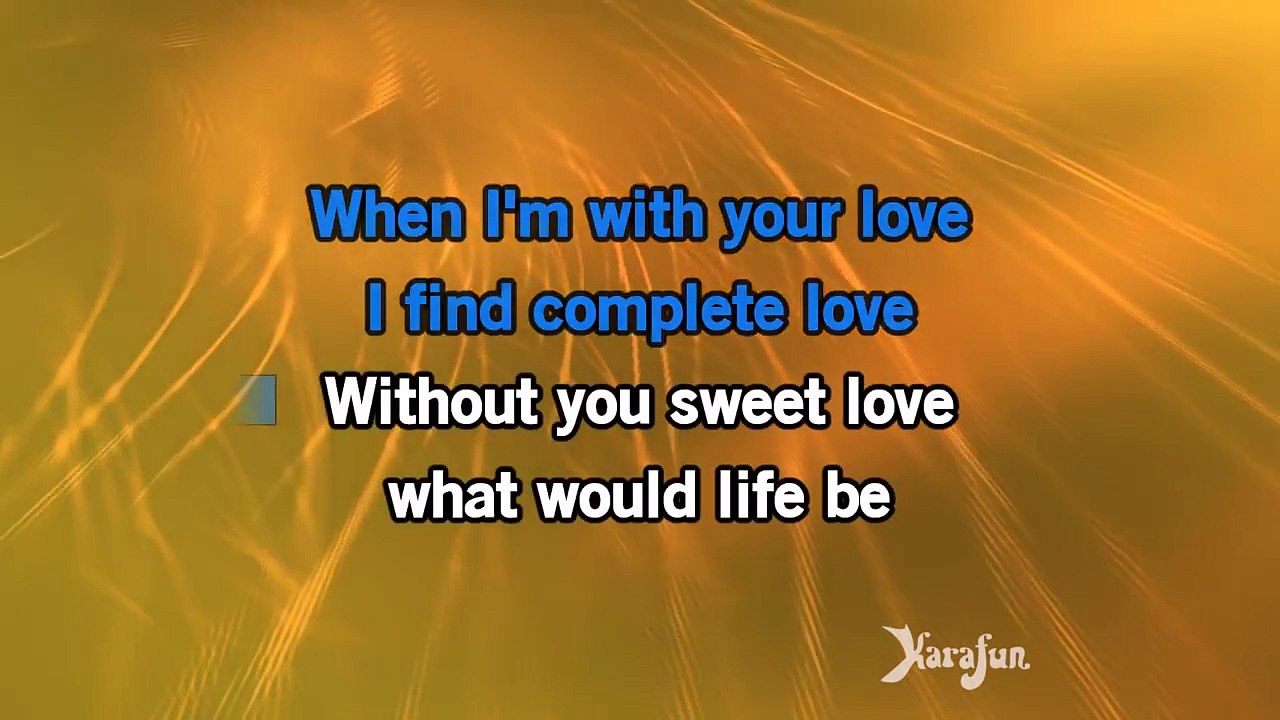 Karaoké Let It Be Me (Je t'appartiens) - Roch Voisine *