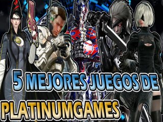 TOP 5 MEJORES JUEGOS de PLATINUMGAMES