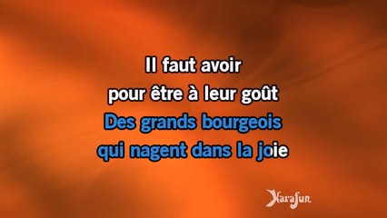 Karaoké C'est un mauvais garçon - Henri Garat *
