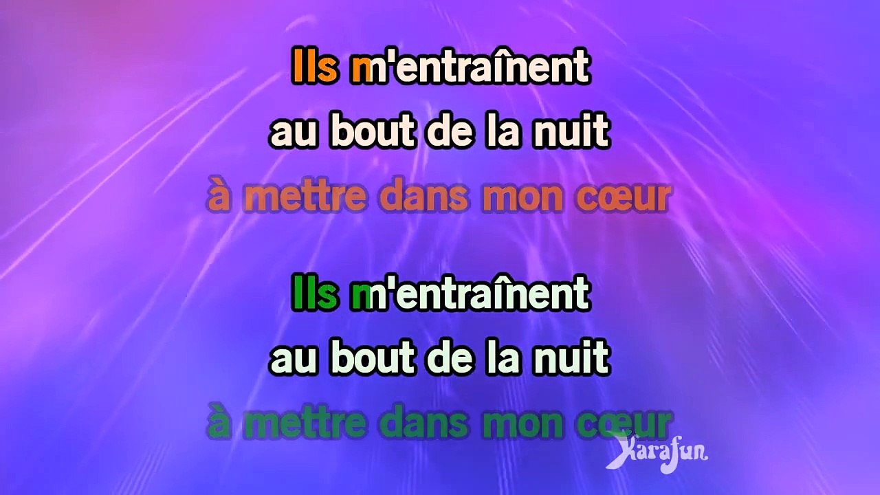 Karaoké Les démons de minuit - Collectif Métissé *