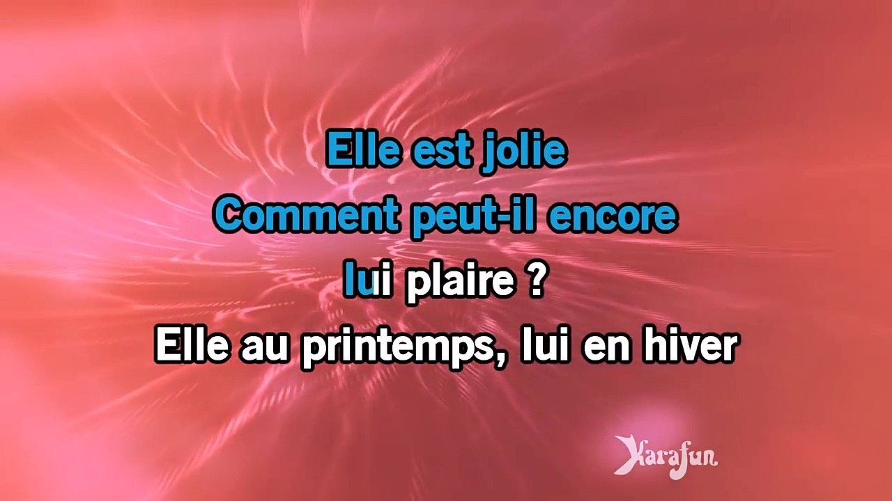 Karaoké Il suffirait de presque rien - Serge Reggiani *