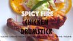 SPICY FIRE CHICKEN DRUMSTICK | tasty foods | 4k