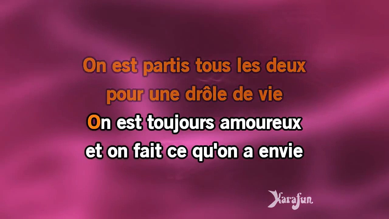 Karaoké Chanson sur ma drôle de vie - Véronique Sanson *