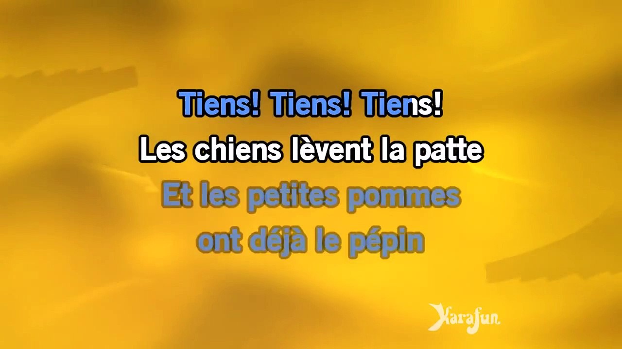 Karaoké Tiens!... Tiens!... Tiens!... - Ray Ventura *