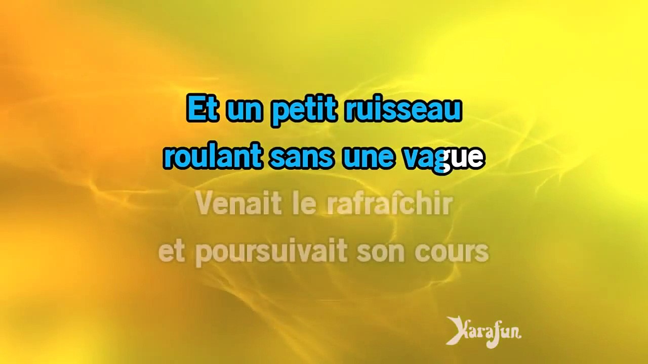 Karaoké Il y avait un jardin - Georges Moustaki *
