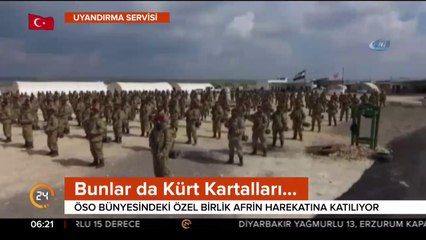 Kürt Kartalları YPG'ye karşı göreve hazır