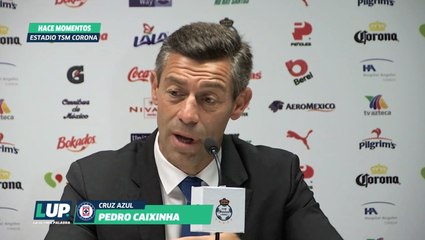 Pedro Caixinha en conferencia de prensa