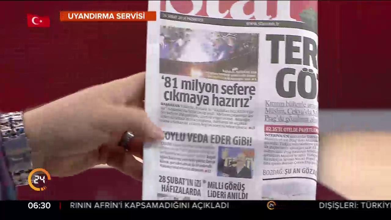 Gazete manşetleri ne yazdı?