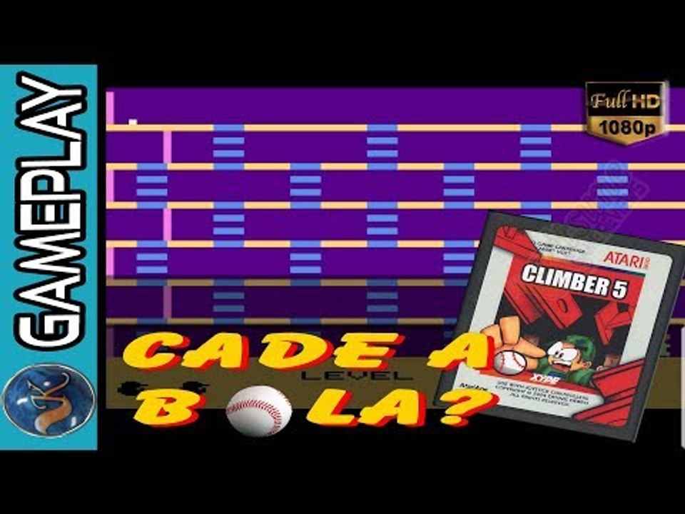 Climber 5 - cade a bola? - Atari 2600 - #kitsunegamereviews