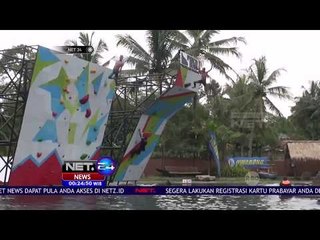 Wall Climbing Diatas Kolam Renang - NET 24