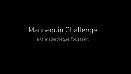 Mannequin Challenge à la médiathèque