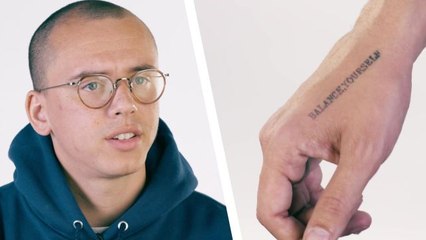 Logic Shows Off His Favorite Tattoos