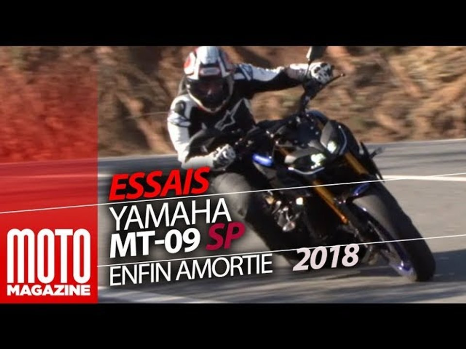 Yamaha MT 09 SP 2018 - en suspension - Essai Moto Magazine
