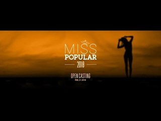 Live Streaming | Miss Popular 2018: Next Top Model - Live Audition