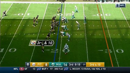 2016 - Eli Rogers comes up with an impressive 1-handed reception