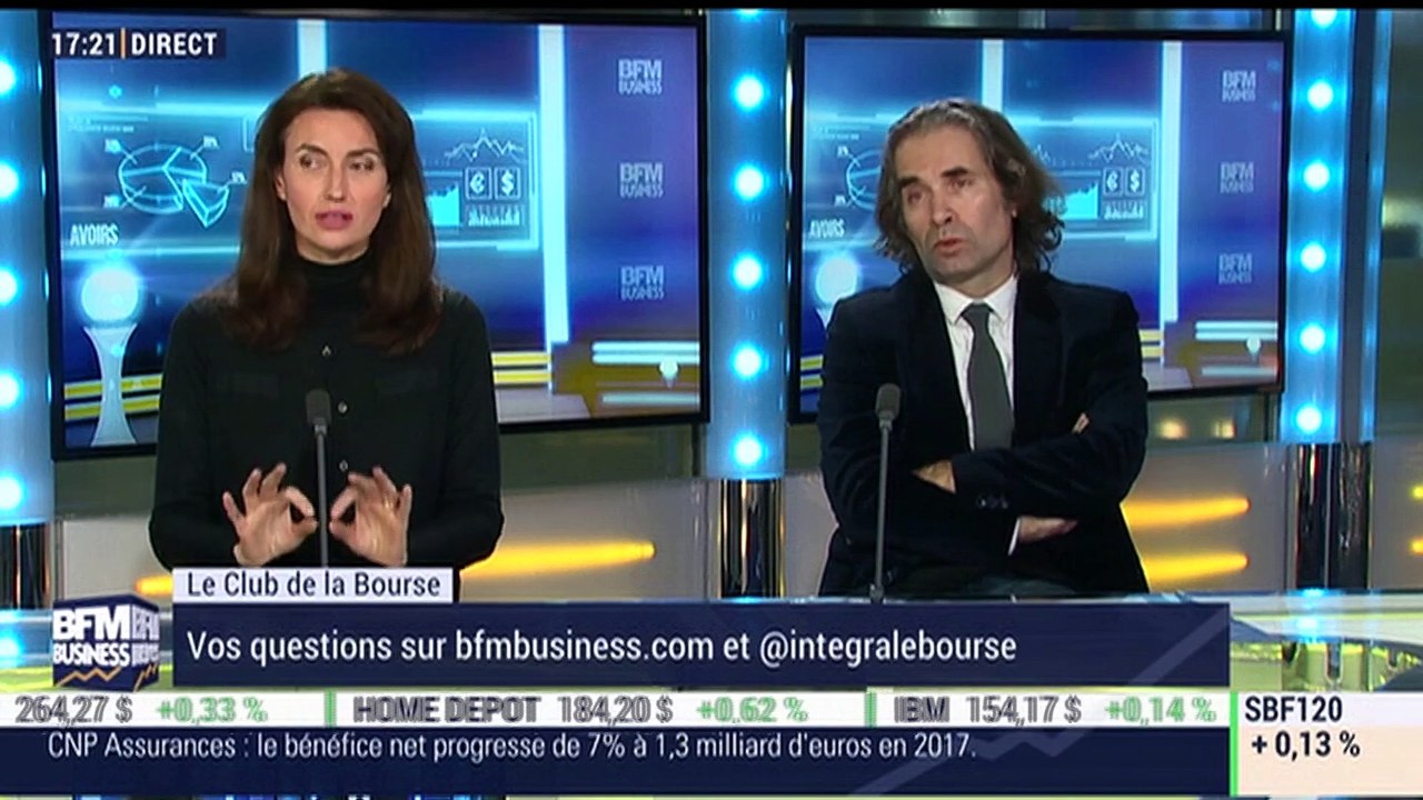 Le Club de la Bourse: Marc Renaud, Sophie Chauvellier, Xavier Patrolin et Nicolas Chéron - 22/02