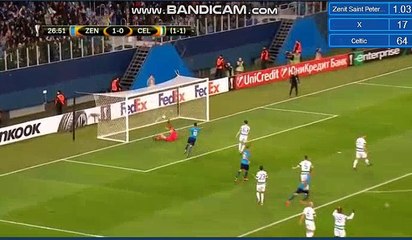 Daler Kuzyaevv Goal HD - Zenit 2-0 Celtic 22.02.2018