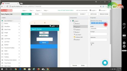 Search Data From Firebase database & Show it in List View | Thunkable Tutorial 6
