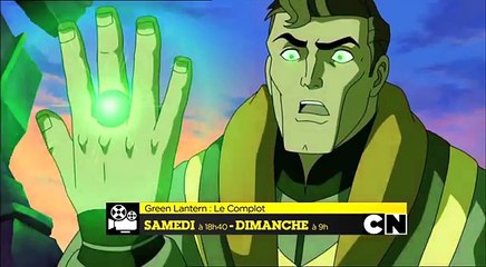 Green Lantern : Le Complot | Total Super Héros | Cartoon Network