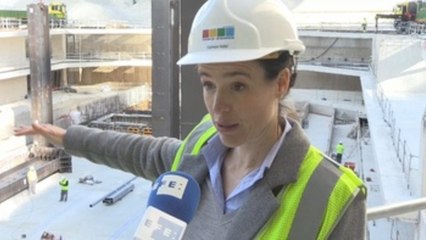 Caleido, la Quinta Torre, comienza a tomar forma en el paisaje de Madrid