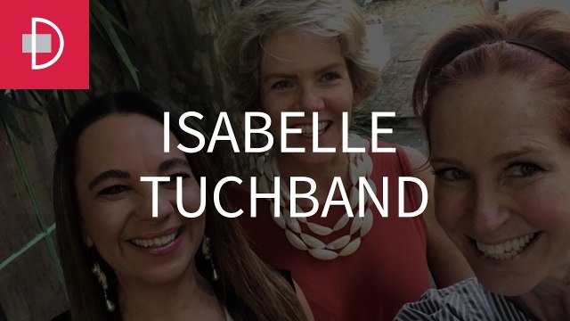 Zize Zink e Graça Salles visitam a artista plástica Isabelle Tuchband