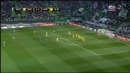 Bruno Fernandes Goal HD -Sporting	2-1	FC Astana 22.02.2018