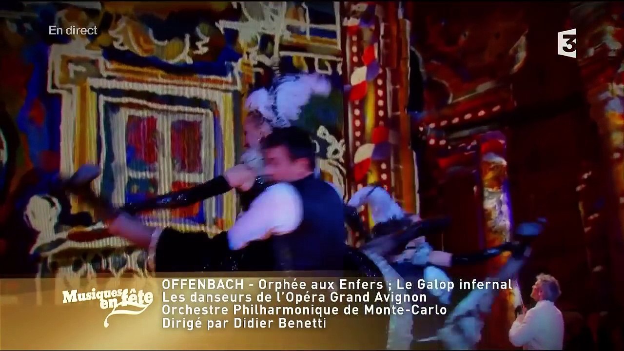 Offenbach : "Orphée aux enfers", Danseurs de l'Opéra Grand Avignon - Musiques en fête