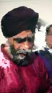 Canadian Defence Minister, Harjit Singh after meeting with captain