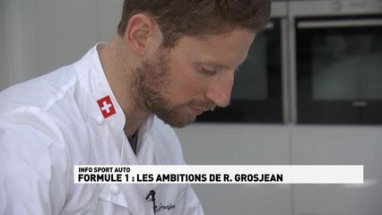 Formule 1 - Les ambitions de Romain Grosjean