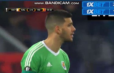 Munas Dabbur Goal HD - Red Bull 1-0 Real Sociedad 22.02.2018