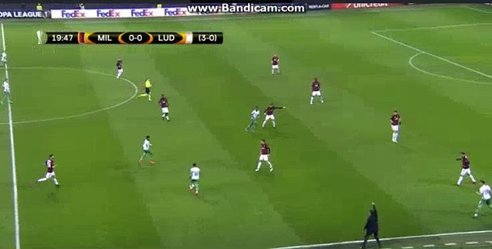 Fabio Borini Goal HD - AC Milan 1-0 Ludogorets Razgard 22.02.2018