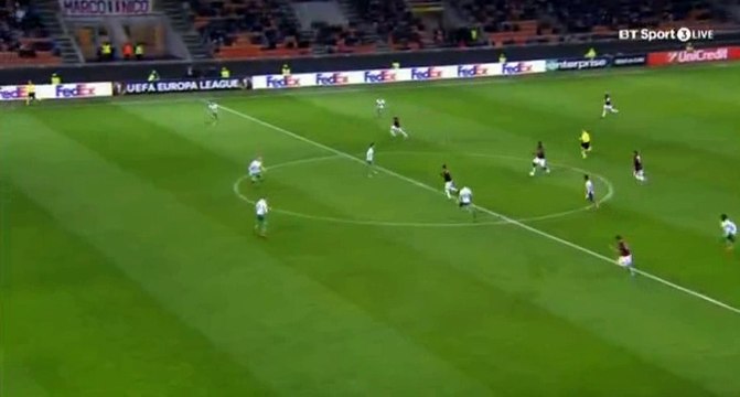 Fabio Borini Goal HD - AC Milan	1-0	Ludogorets 22.02.2018