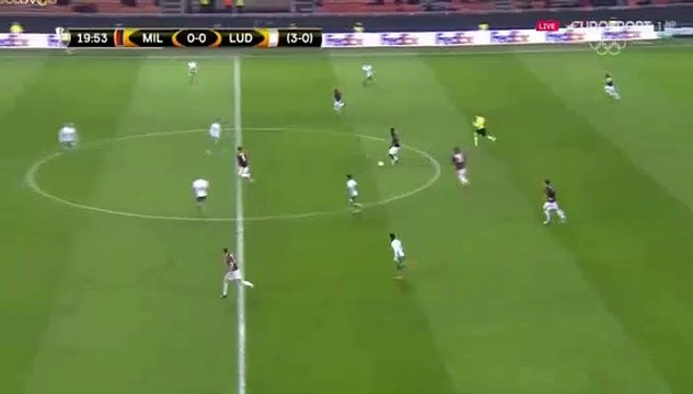 Fabio Borini Goal HD - AC Milan	1-0	Ludogorets 22.02.2018