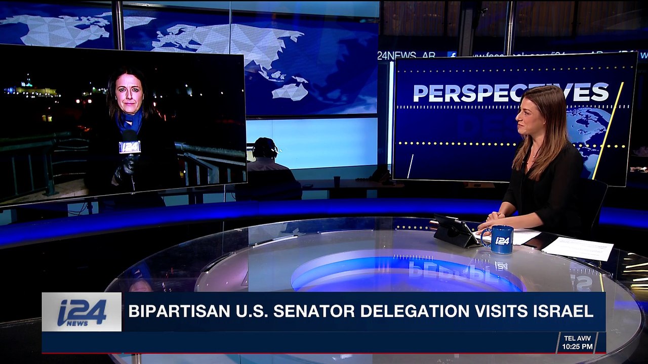 PERSPECTIVES | Bipartisan U.S. Senator delegation visits Israel | Thursday, February 22nd 2018