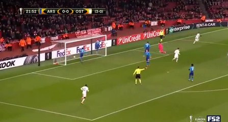 Hosam Aiesh Goal HD -  Arsenal	0-1	Ostersunds 22.02.2018