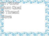 Multiple Sizes 95 Feather 5 Down Pillow Inserts  Premium Quality30x30 225 Thread