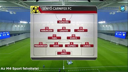 MTK Budapest 4:0 Sényő Carnifex FC Összefoglaló (Hungary. Cup. 20 February 2018)