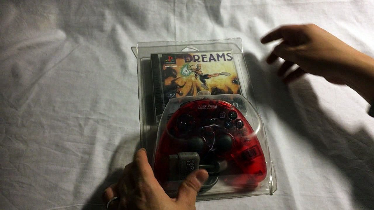 Découverte PS1 - Blister rigide Dreams to Reality PAL (1997)