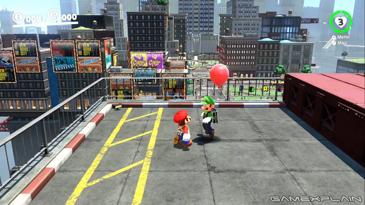 Luigi's SECRET Dialogue in Super Mario Odyssey's Balloon World DLC Update (All Costumes!)