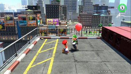 Luigi's SECRET Dialogue in Super Mario Odyssey's Balloon World DLC Update (All Costumes!)